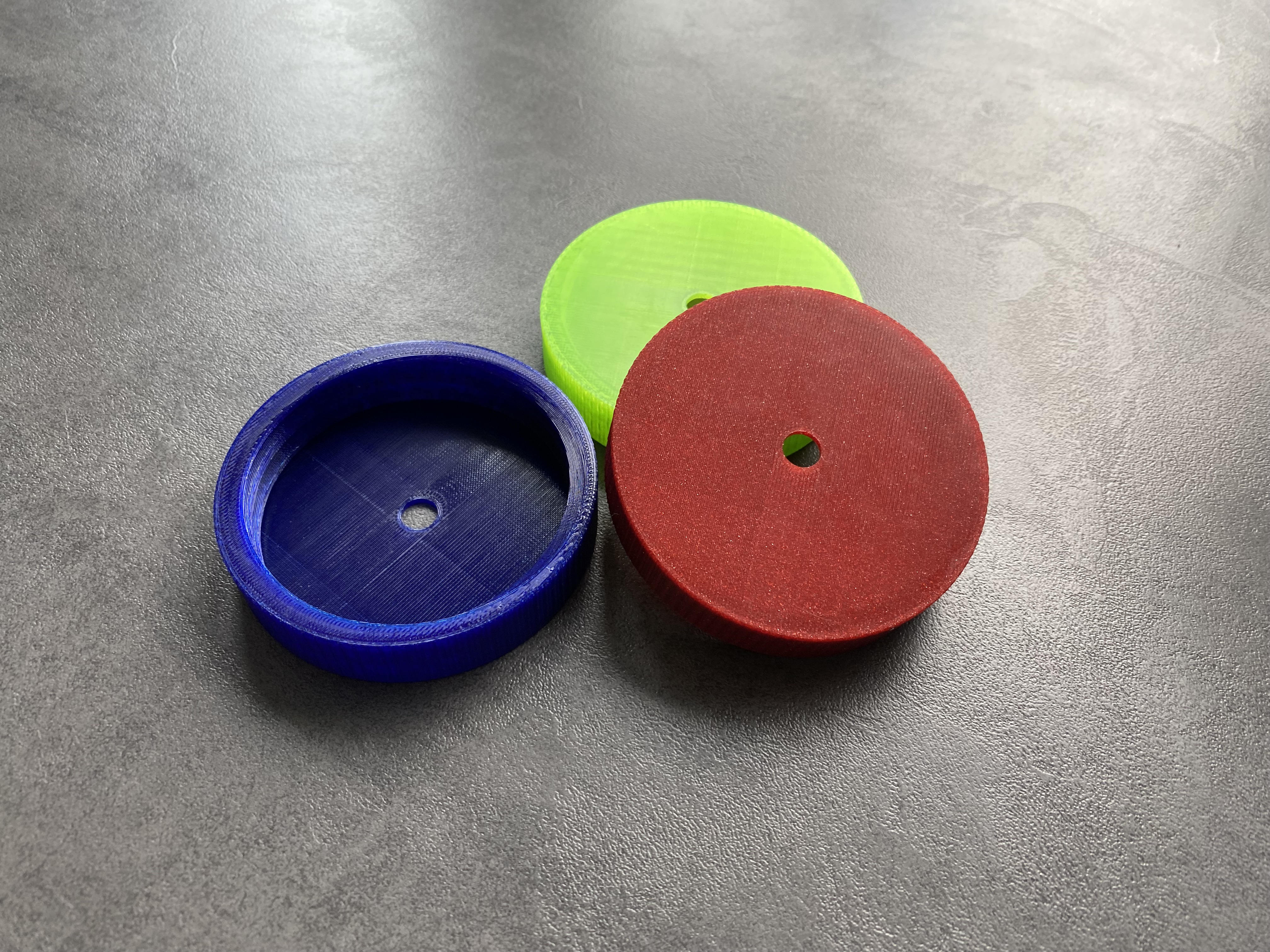 screw cap for drinking glass with straw hole — miniatura 2