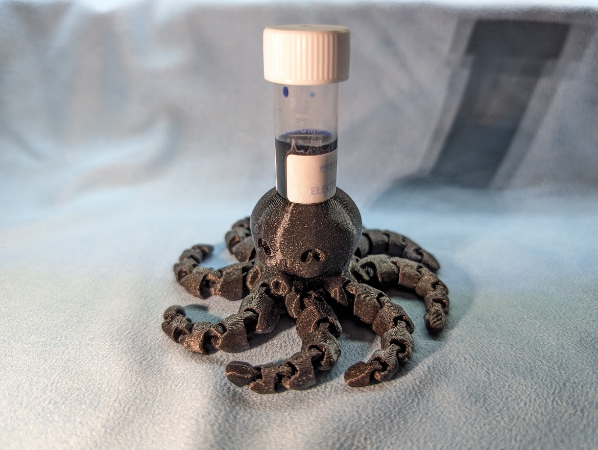 Octopus Ink Sample Vial Holder