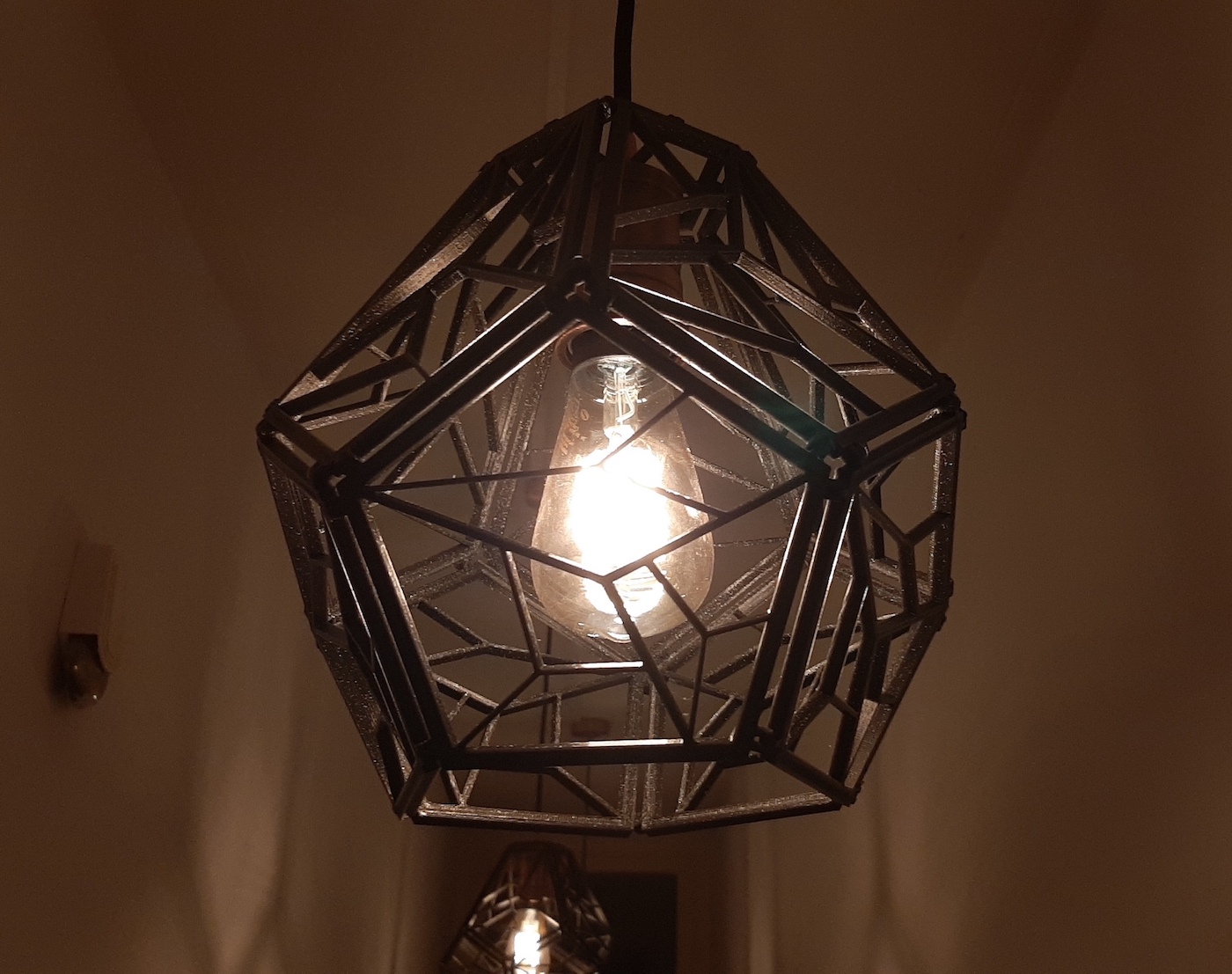 Hanging Pentagon Lamp