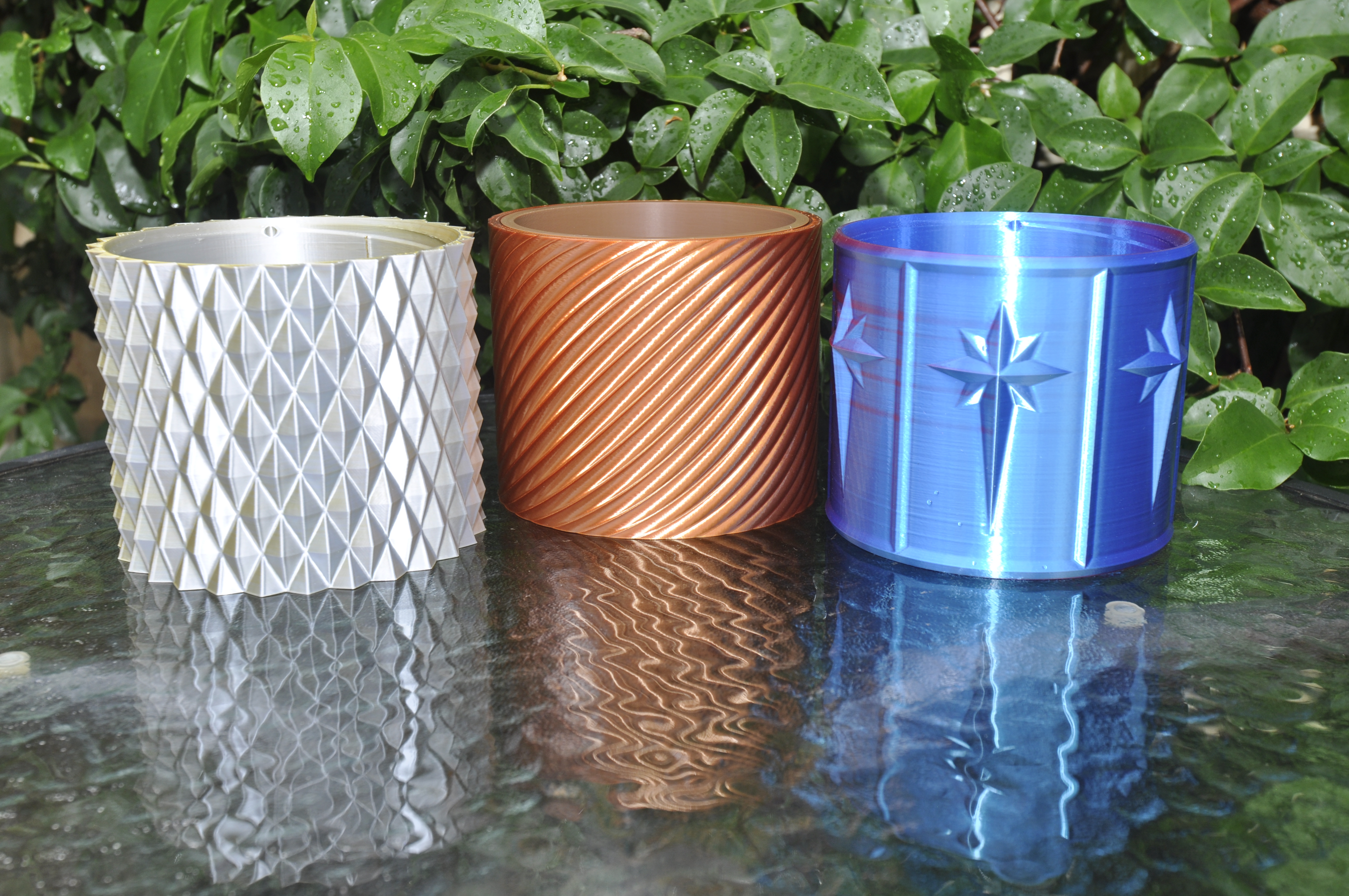 Planter - 100mm - With interchangeable decorative sleeve