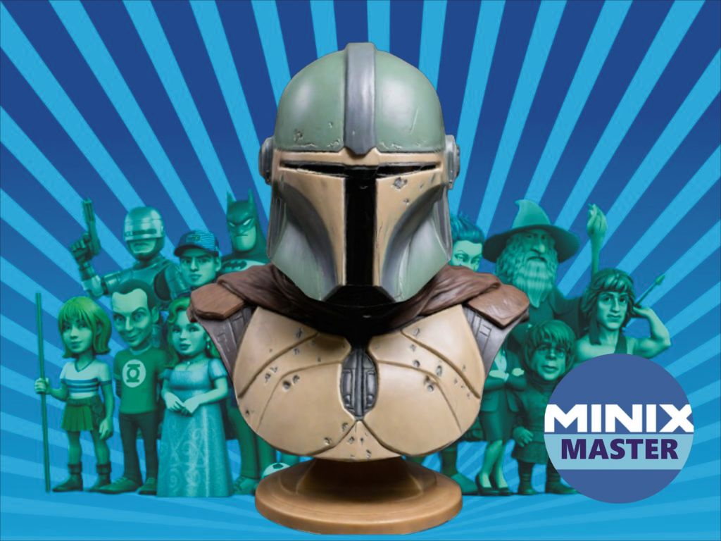bust of mandalorian
