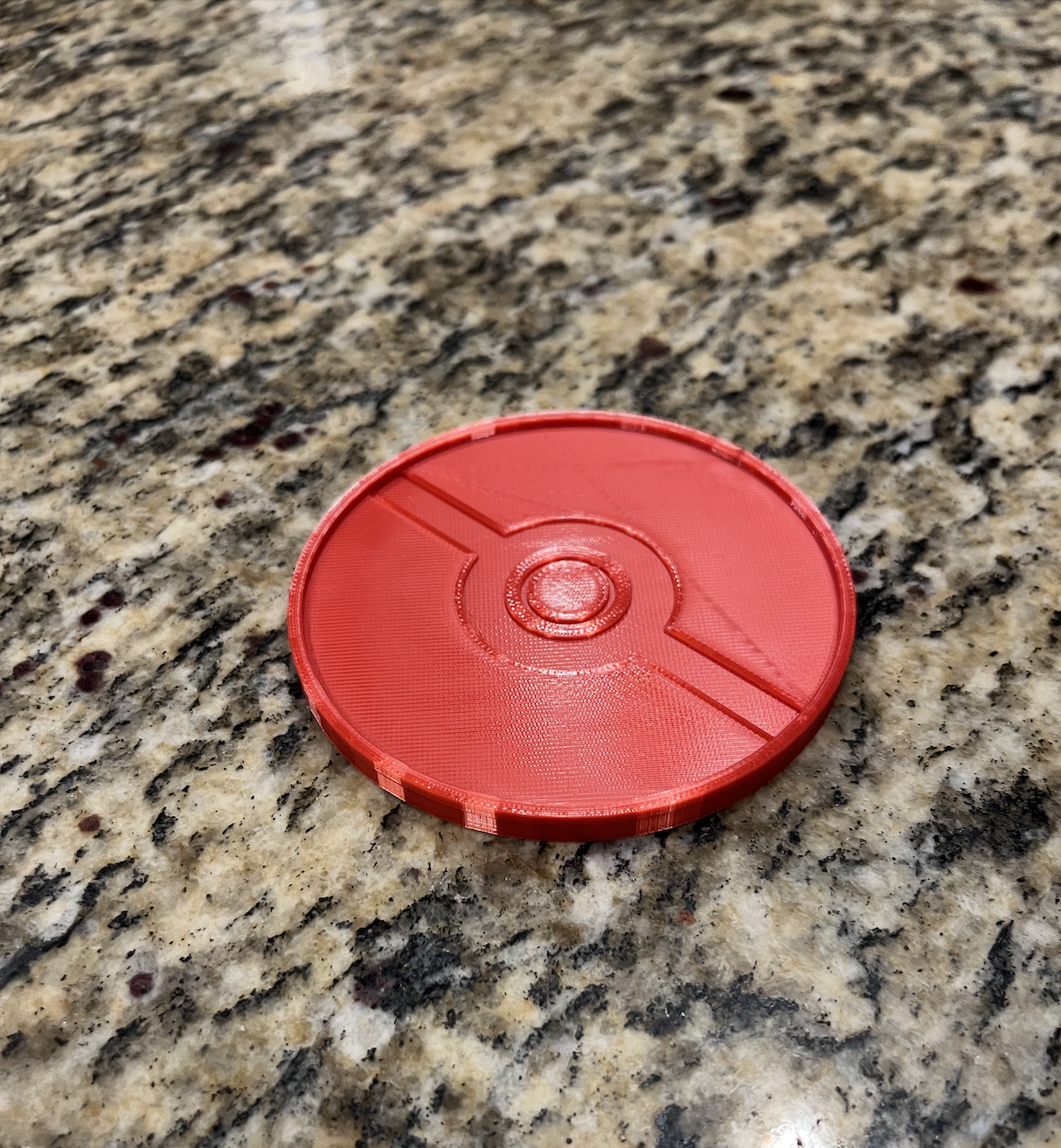 Miniatura 5 do modelo 3D Pokemon Pokeball Coaster