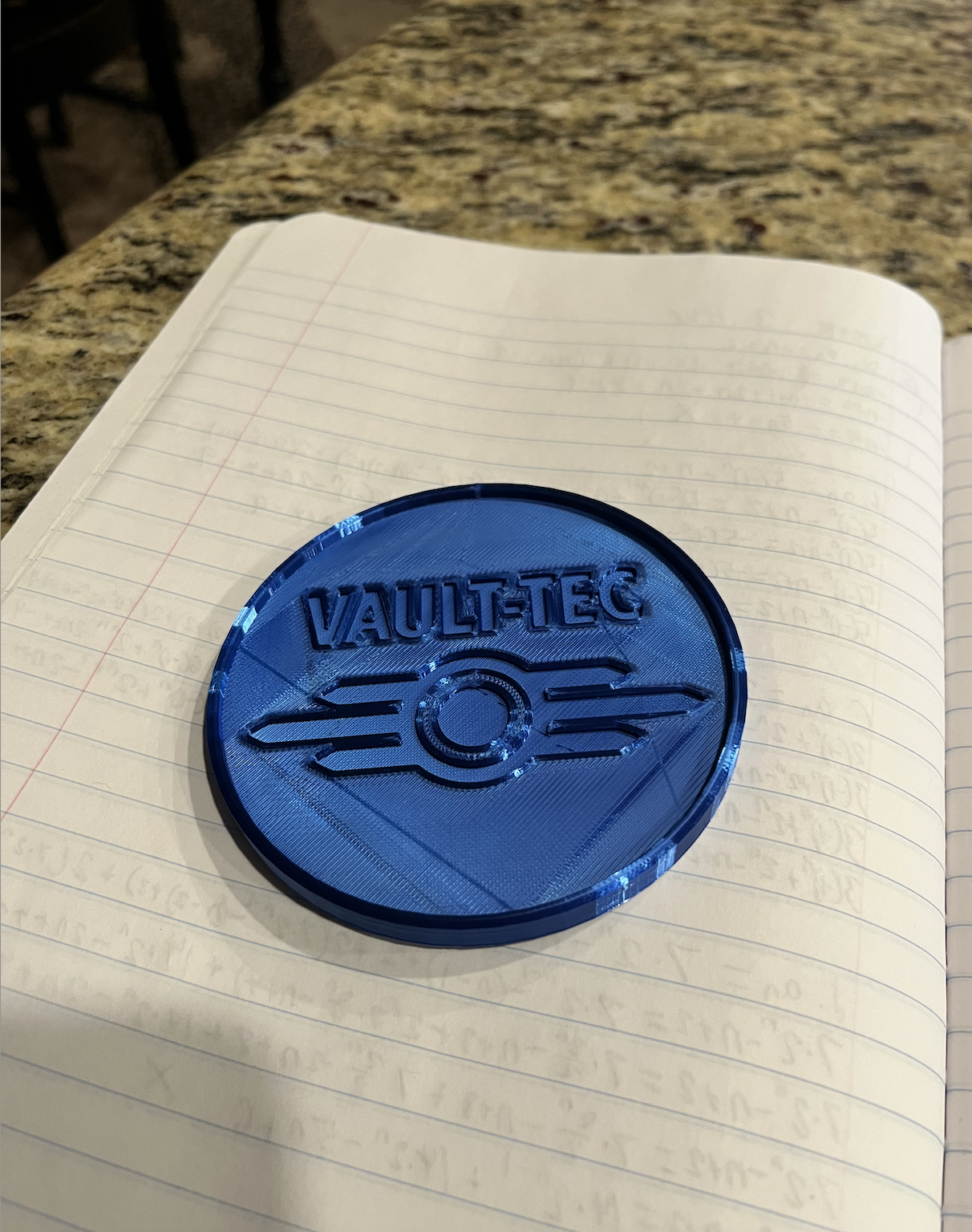 Miniatura 4 do modelo 3D Fallout Vault Tec Coaster