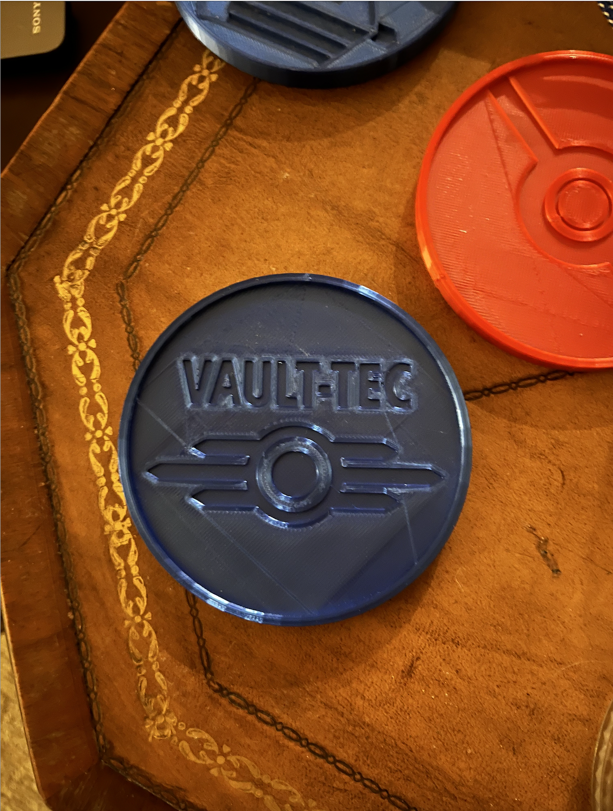 Miniatura 7 do modelo 3D Fallout Vault Tec Coaster