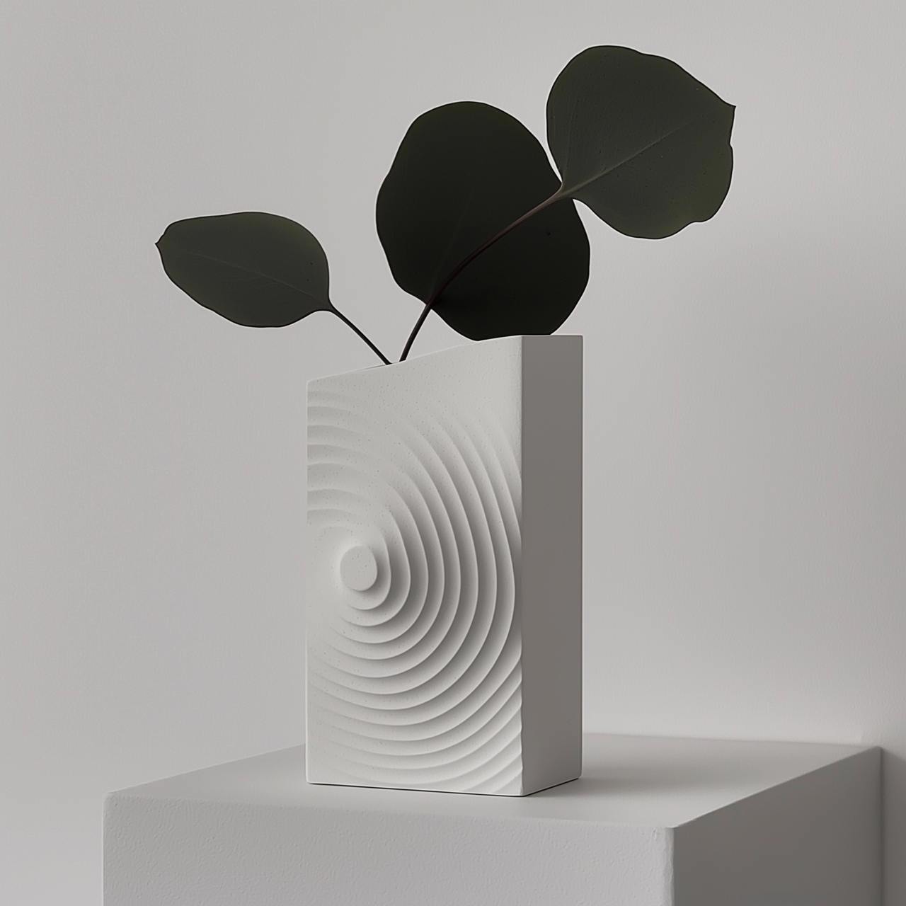 Ripple Cube Vase