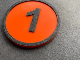 Chip number by MarS | Download free STL model | Printables.com