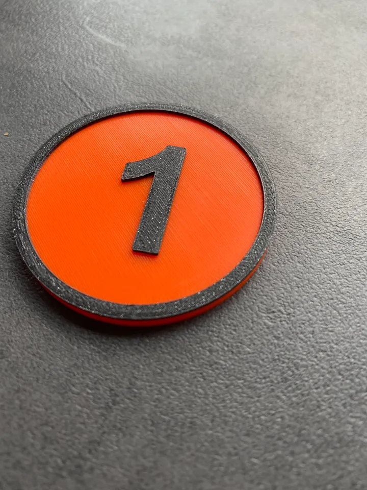 Chip number by MarS | Download free STL model | Printables.com