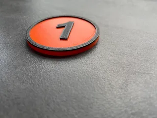 Chip number by MarS | Download free STL model | Printables.com
