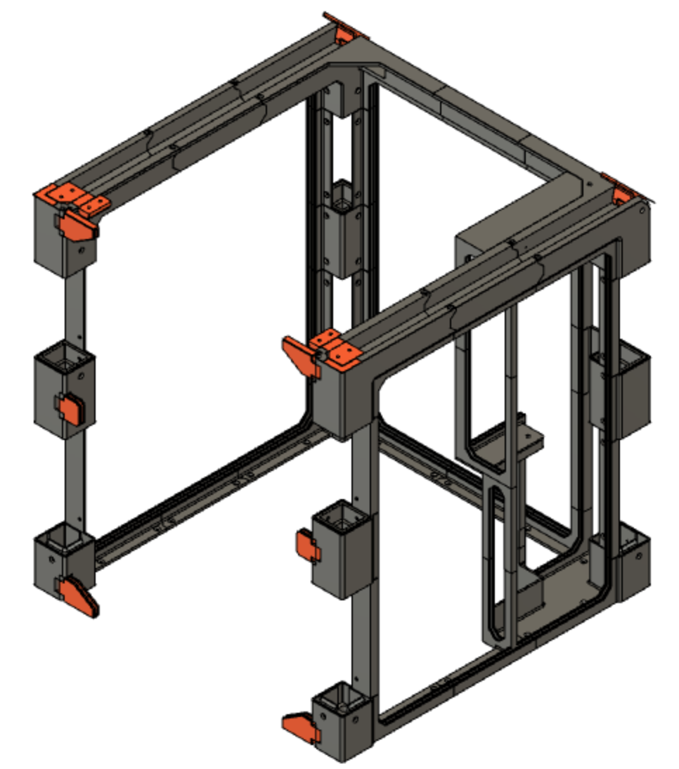 Prusa i3 MK3S Lack Enclosure - With PSU Surround