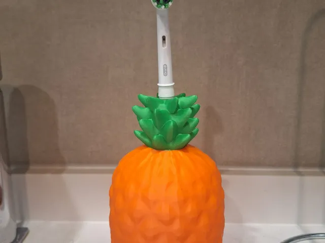 Oral-B Pineapple Toothbrush Head Stand