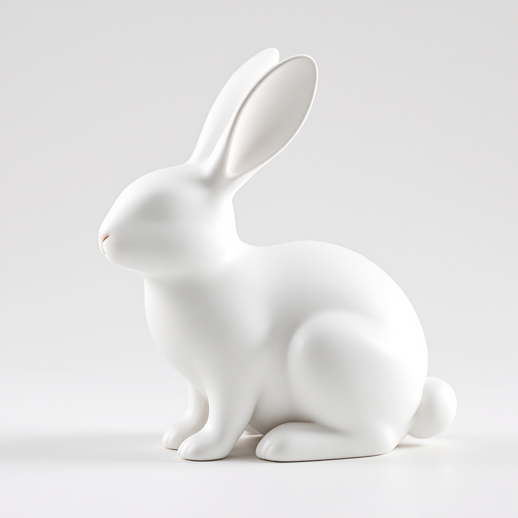 Easter Bunny Statue – Elegant Home Accent
