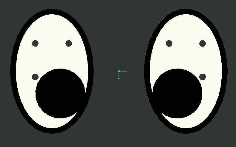Eye-Button / Knopfaugen
