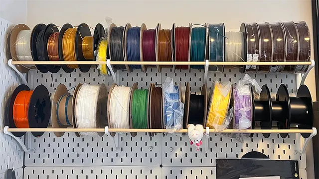 Ikea Skadis Filament Rack