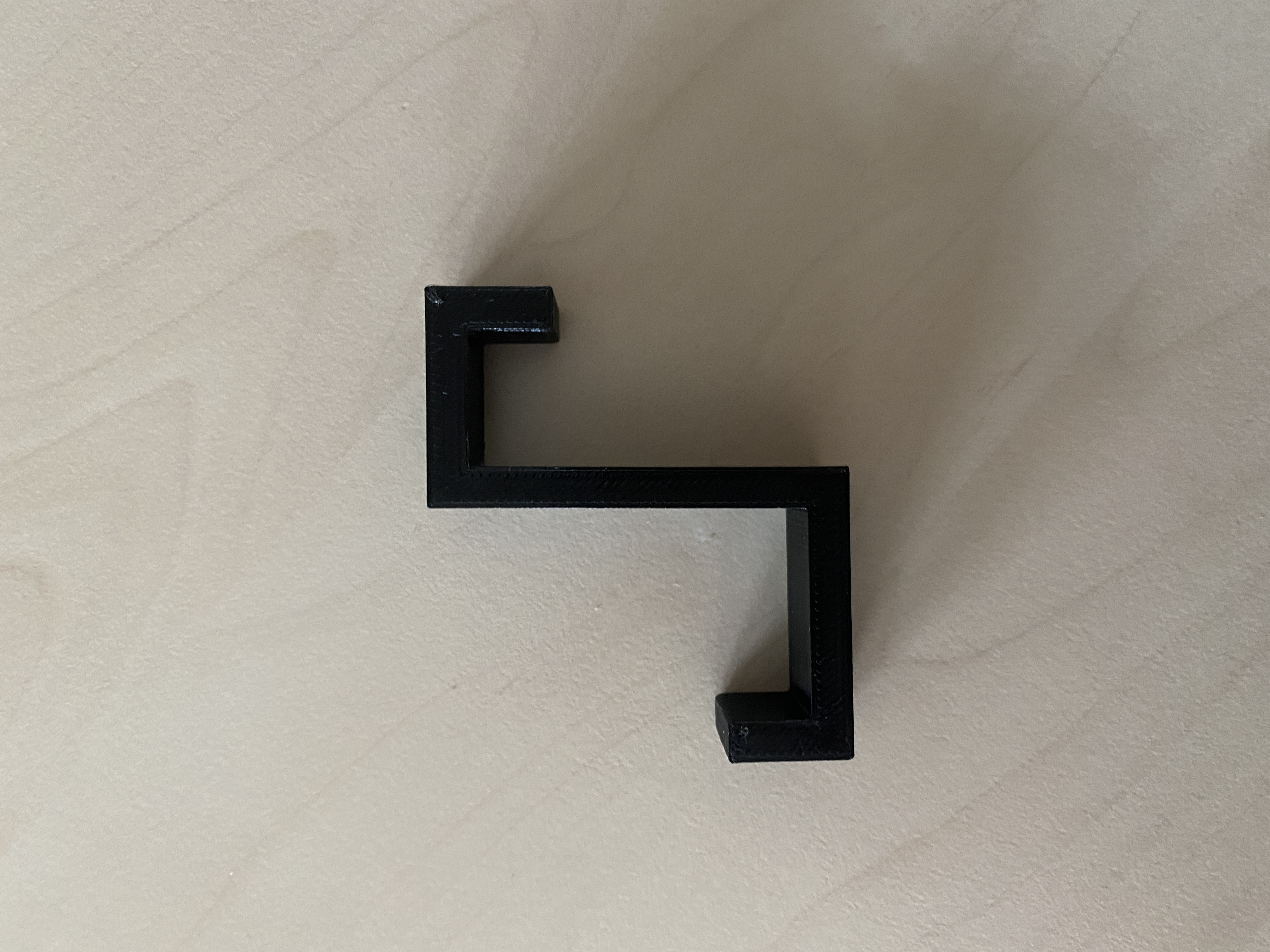 simple hook for a bag or clothes