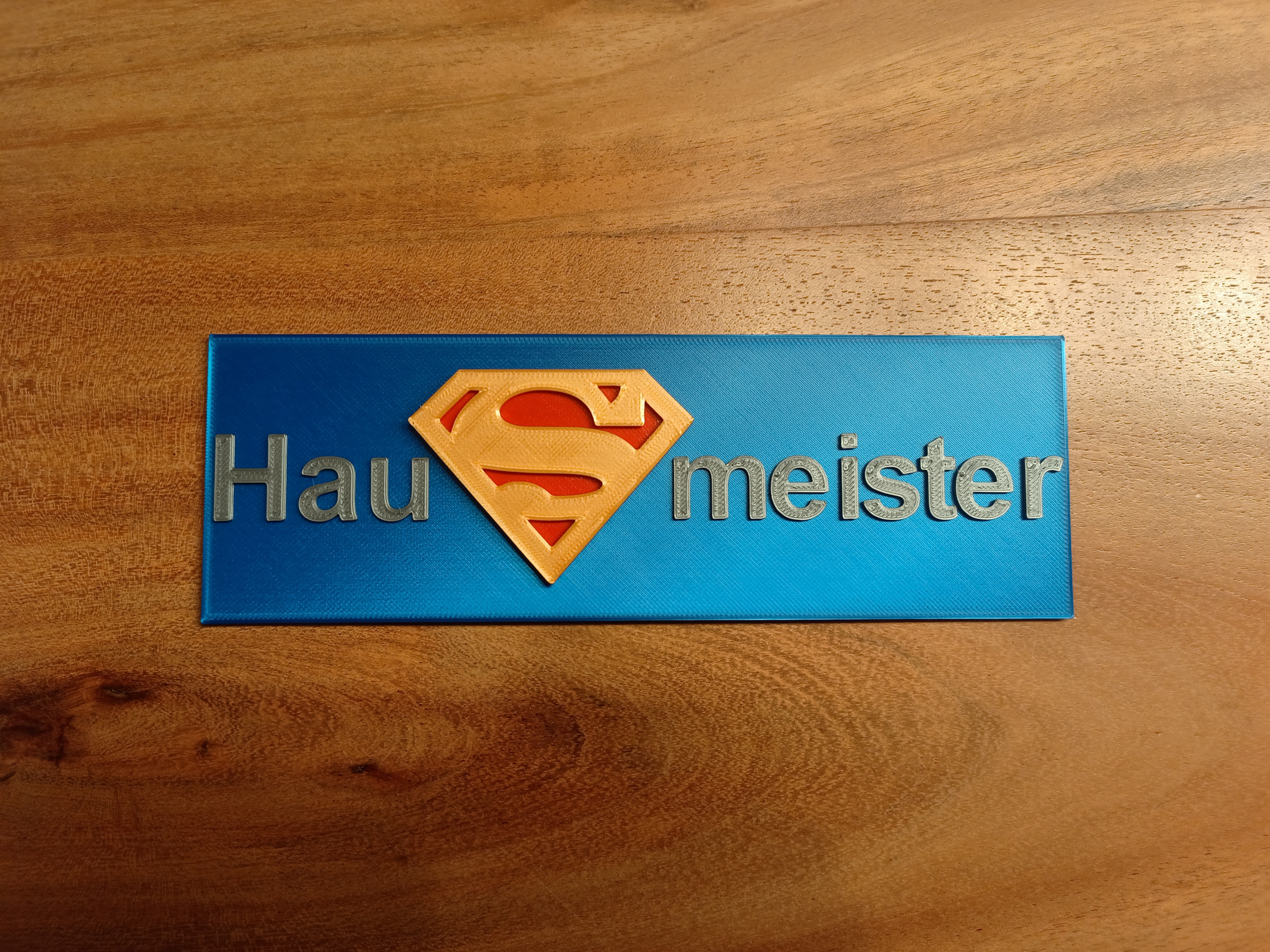 Hausmeister " Superman "