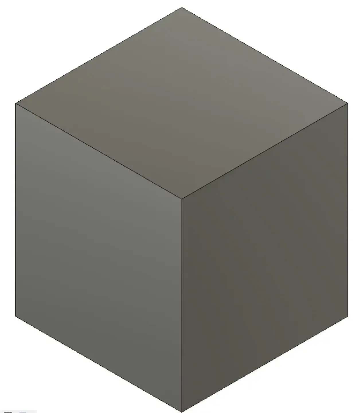 Preview image of part, cube