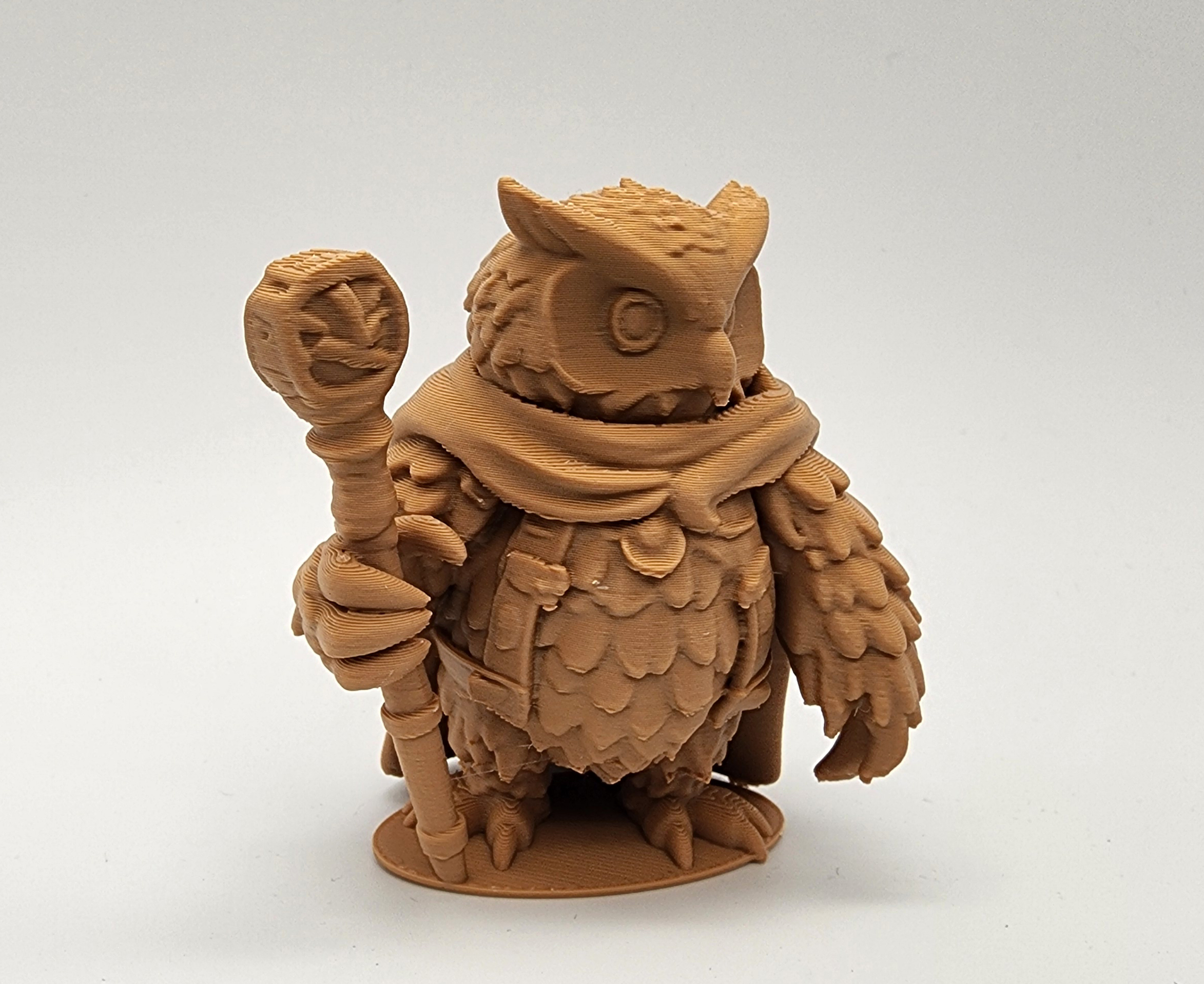 The Mage - Owls & Dragons by Triple G Workshop | Download free STL ...