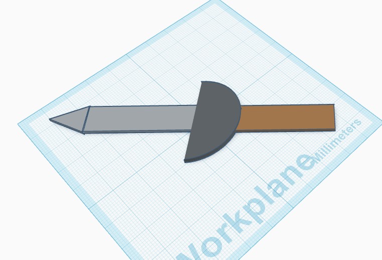 mini bendy sword