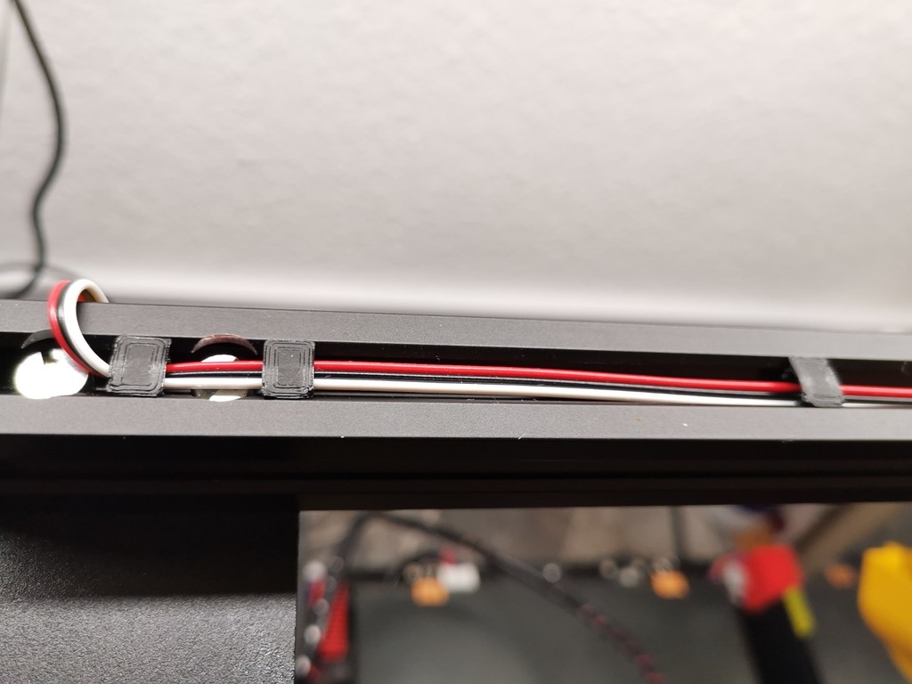 Cable Clip für Aluprofil 3D Drucker