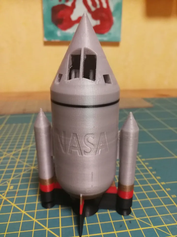 Simple Rocket by StonXX | Download free STL model | Printables.com