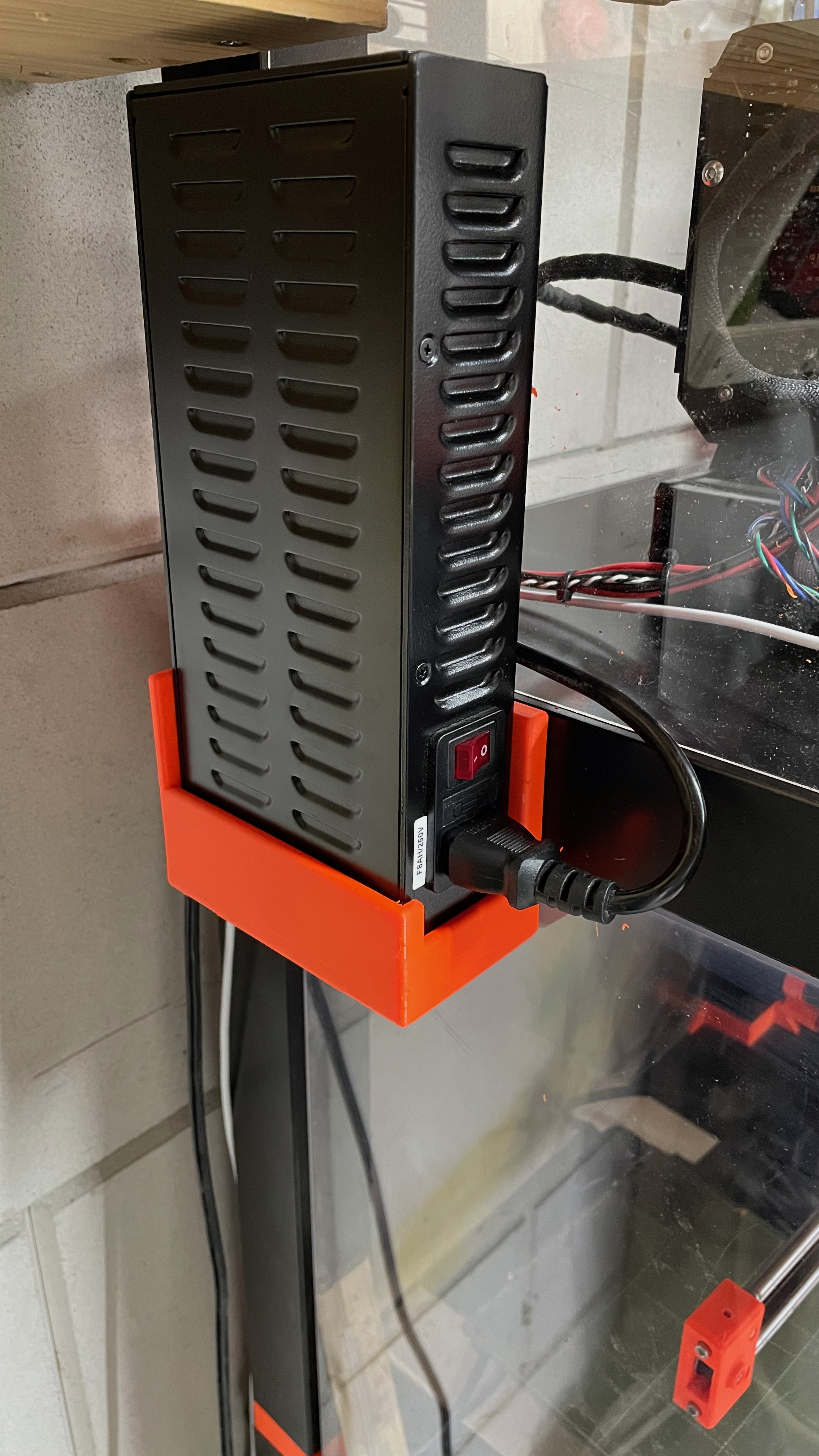 MK3S power supply side mount for ikea enclosure