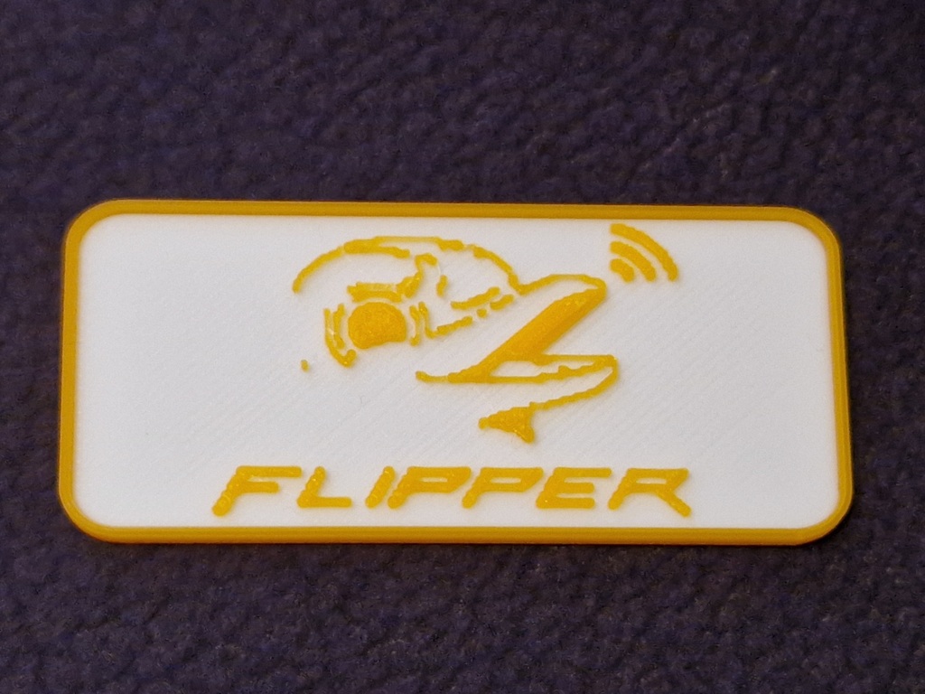 Flipper Zero Logo Badge — miniatura 3