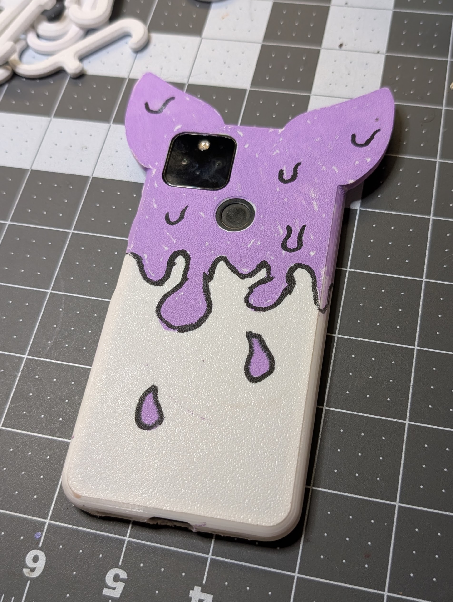 Google Pixel 5 Flex Case With Cat Ears