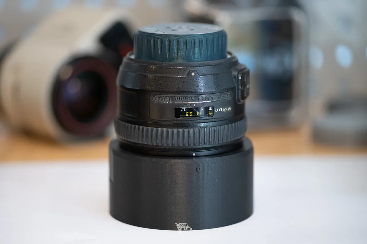 Nikon AF-S 50mm Lens Hood by Grant Parker studio | Download free