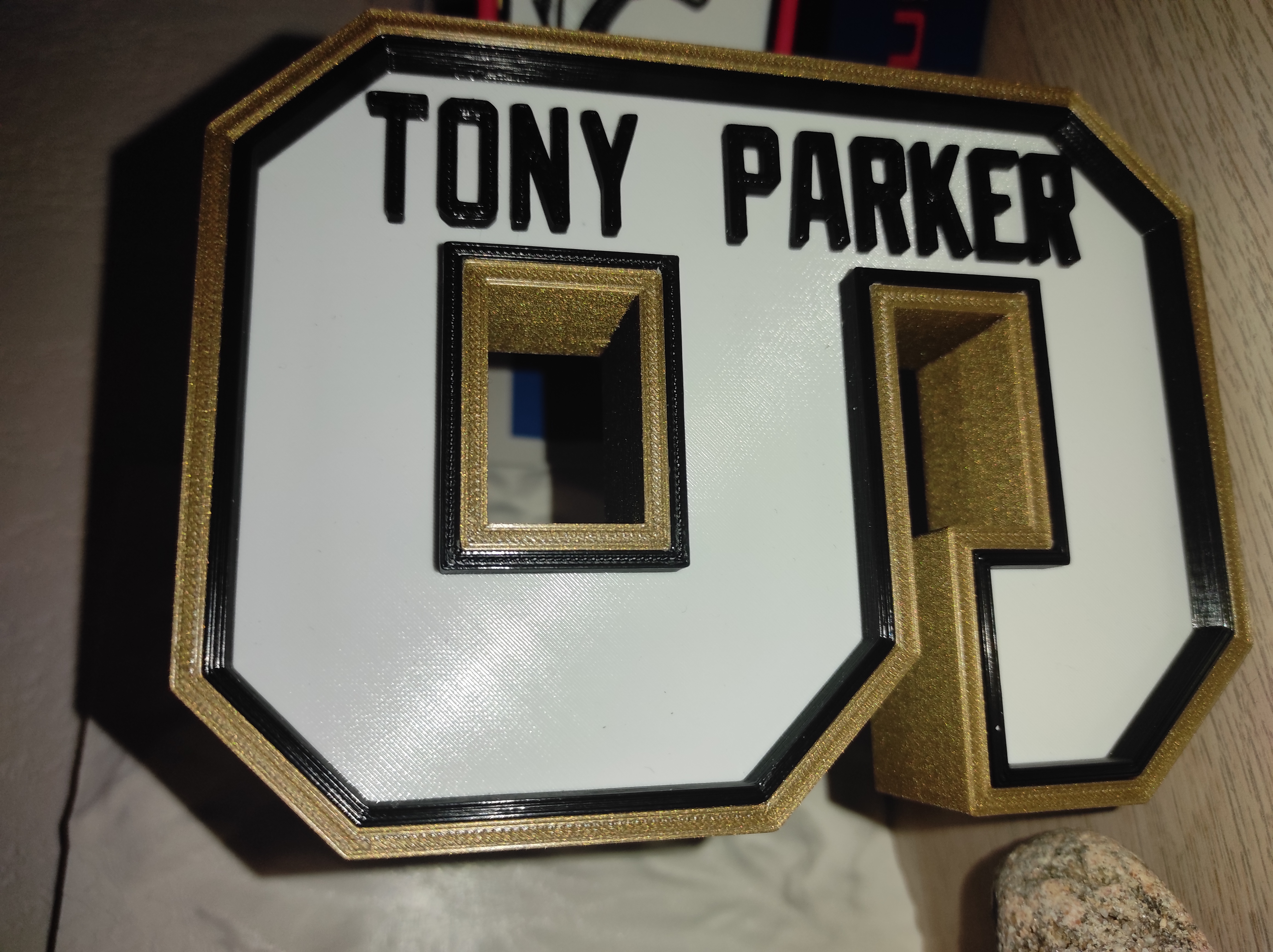 Decoration Tony Parker