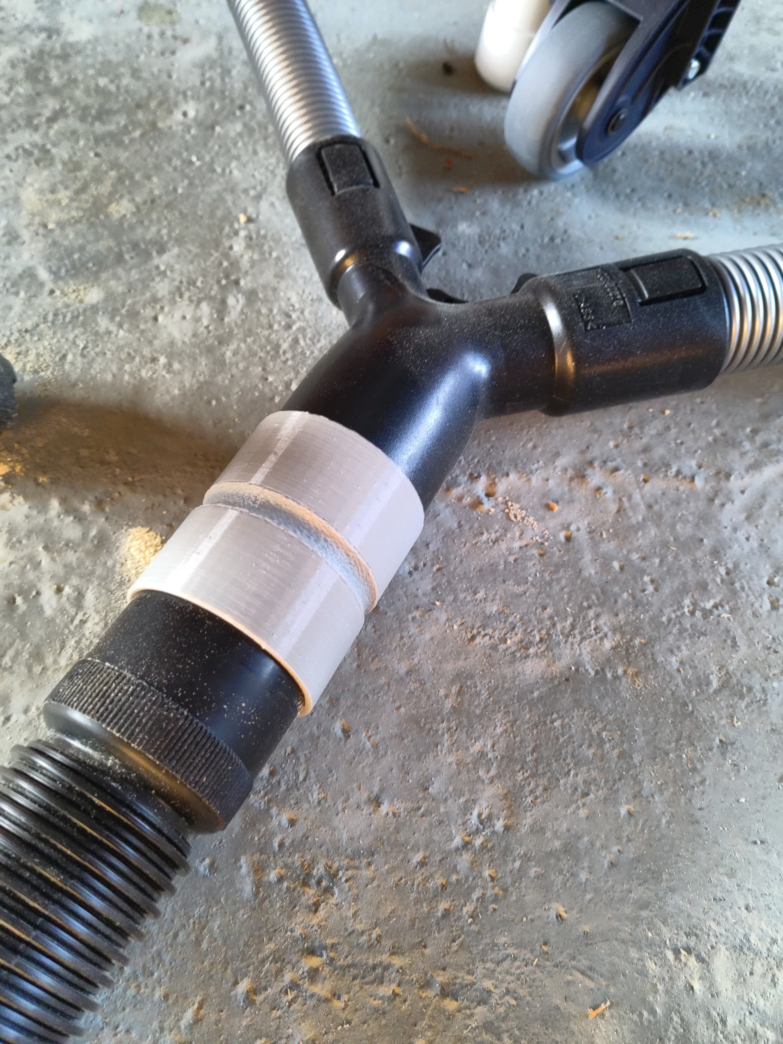 Vacuum hose adapter 50mm female/female