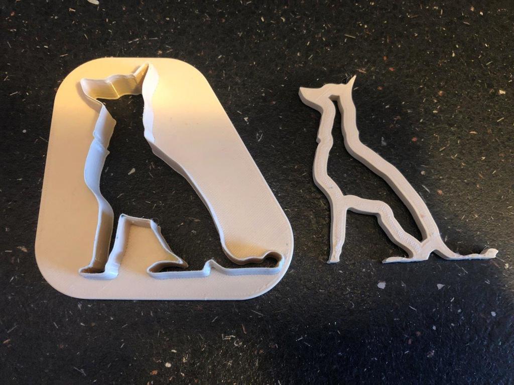 Dog cookie cutter