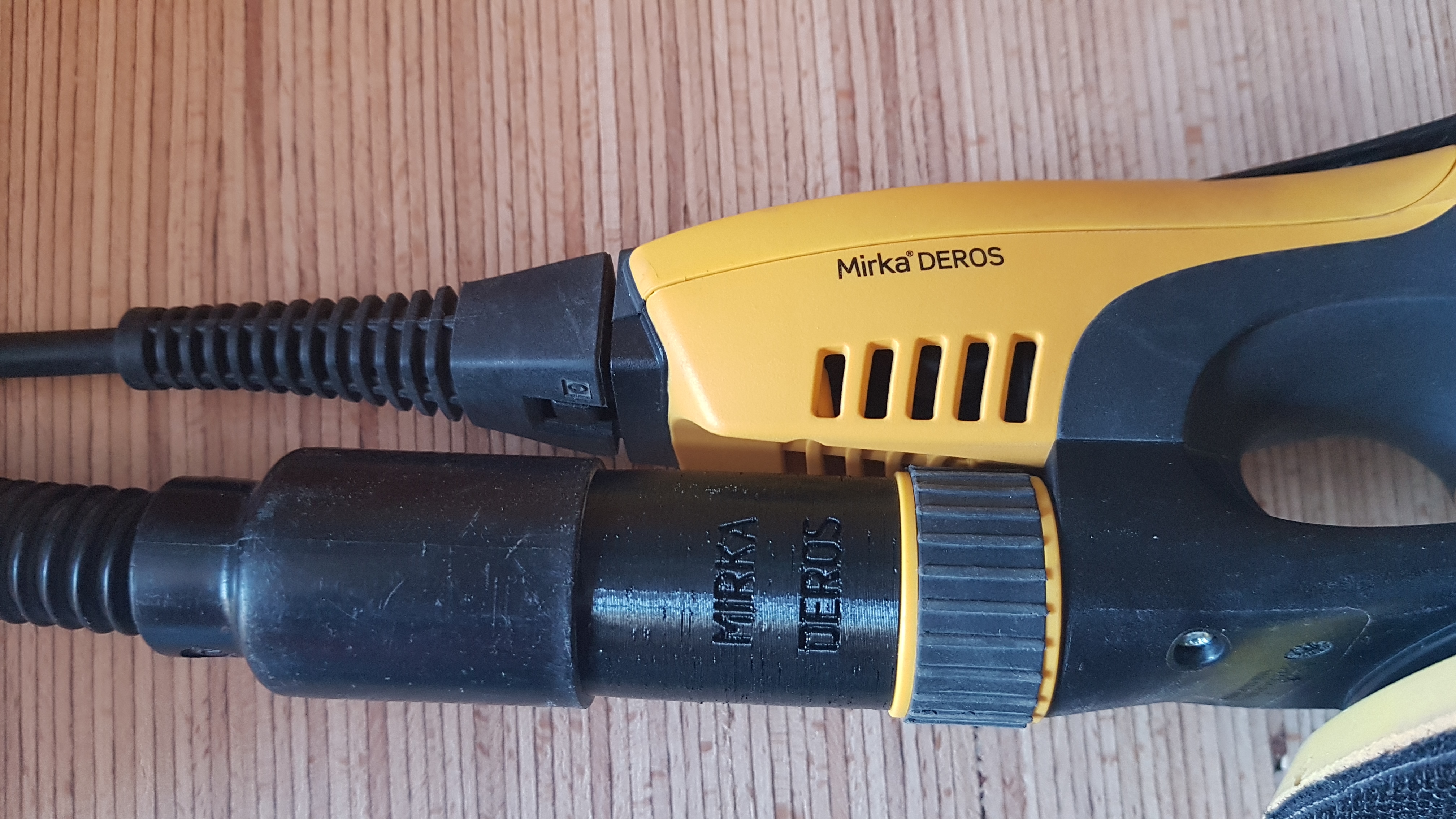 Mirka DEROS vacuum hose connector