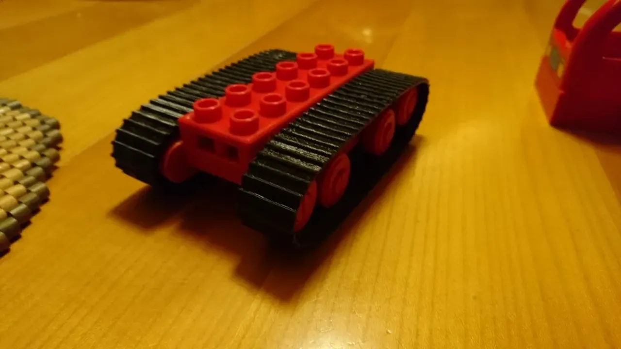 ☆激レア☆ビンテージ☆duplo L-100☆デッドストック☆印刷機☆ Lego DUPLO compatible tracked vehicle by Jens83 | Download
