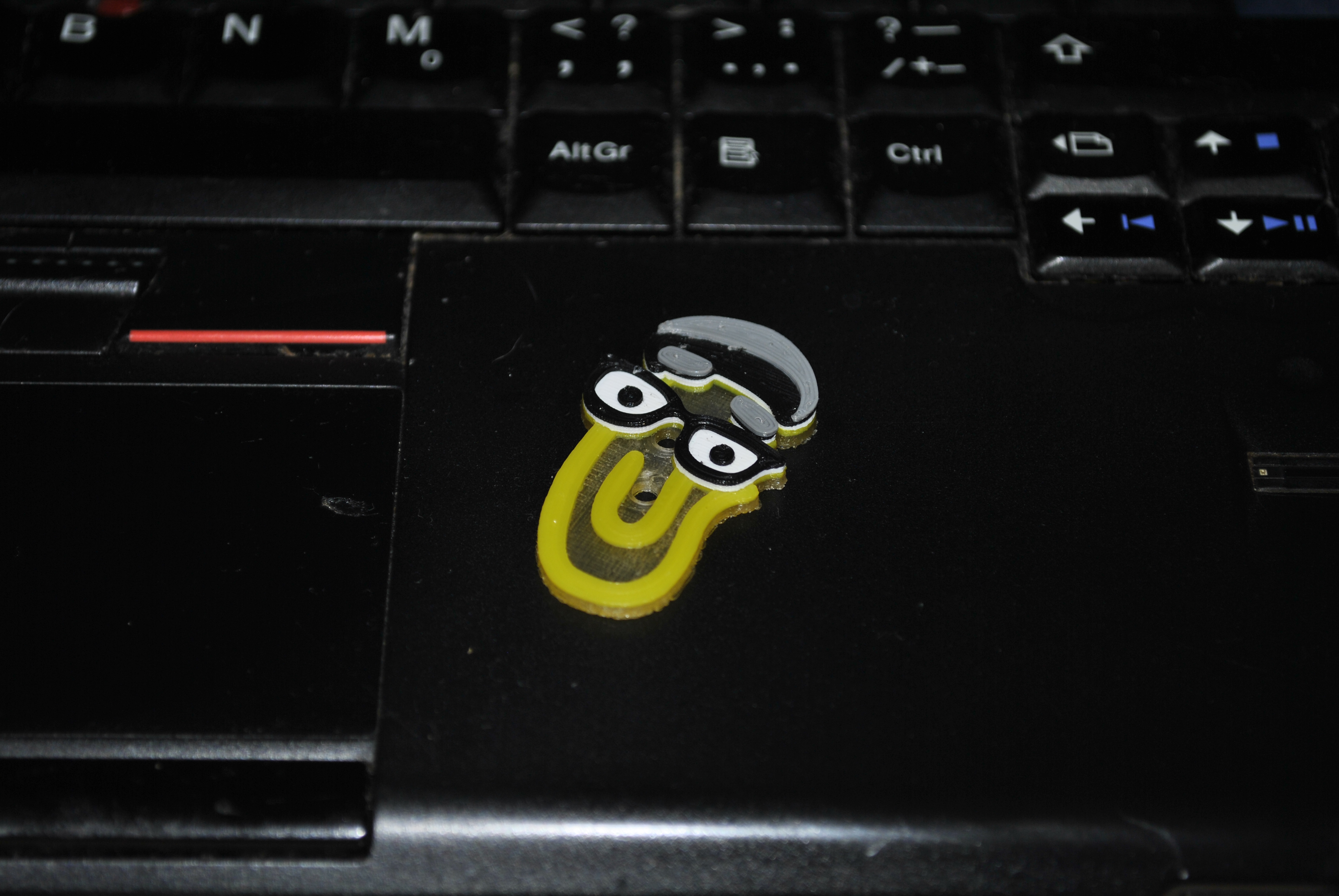 Miniatura 2 do modelo 3D Button - Prusa Clippy