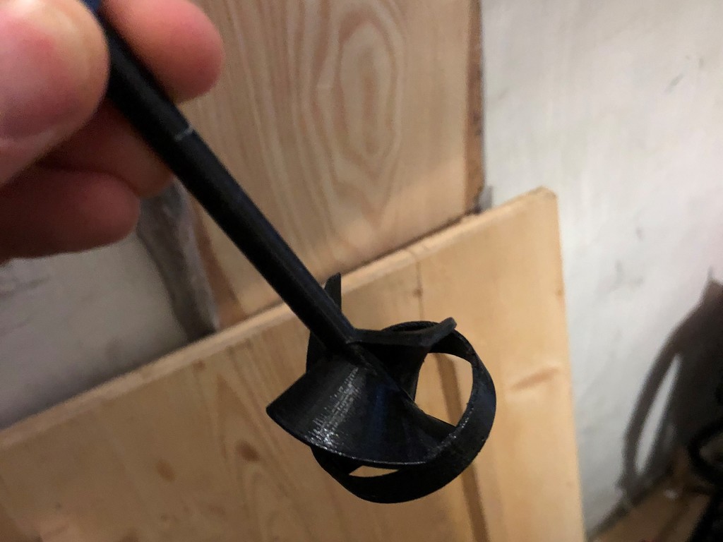 Paint mixer 40mm diameter for small paint cans