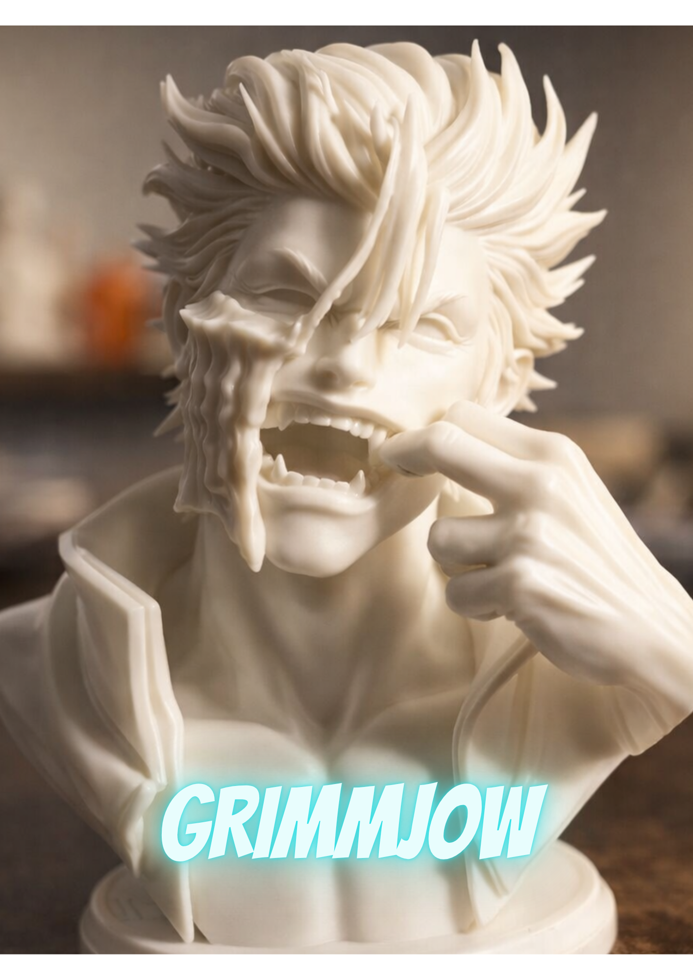 Grimmjow Bust 3D model
