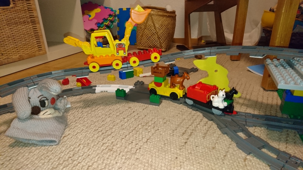 Super bridge building brick compatible with Lego DUPLO, Strictly Bricks, etc. - 2mm thin 2x4 brick