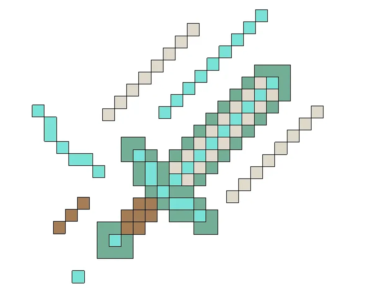 Minecraft Sword by hmatostech