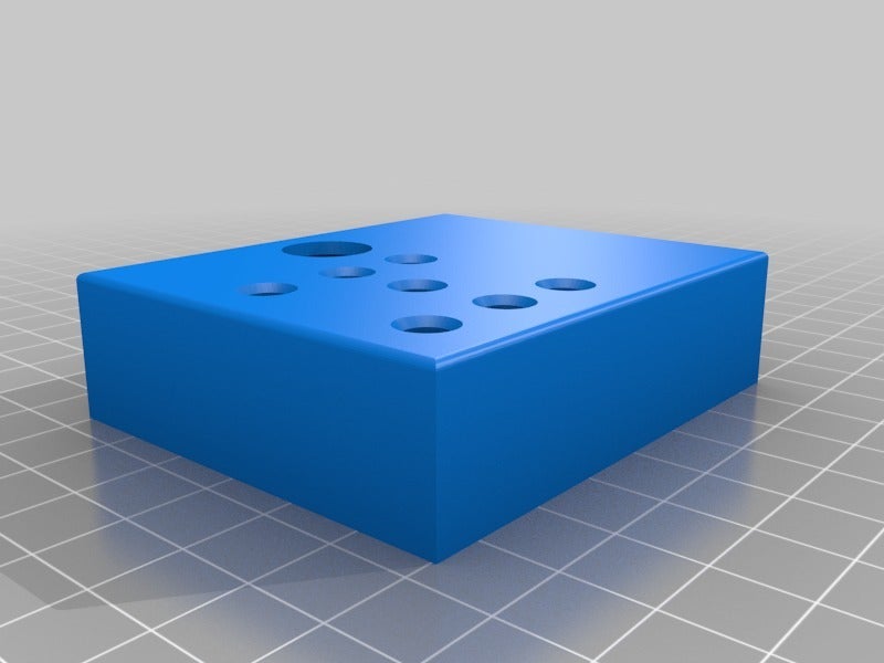 Miniatura 6 do modelo 3D W030 - Electronic playing cube box