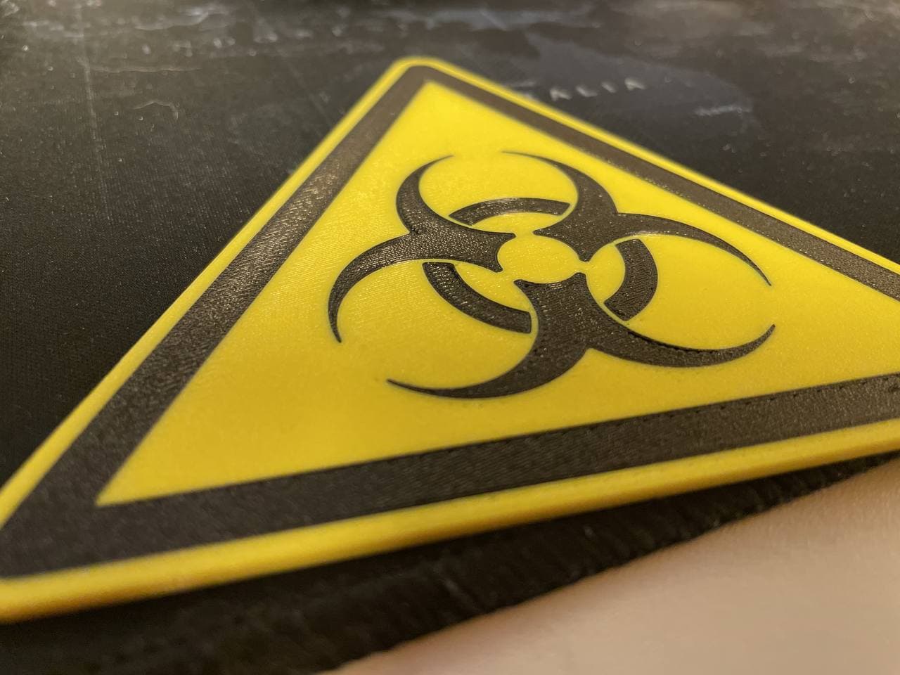 Bio Hazard sign Multicolor