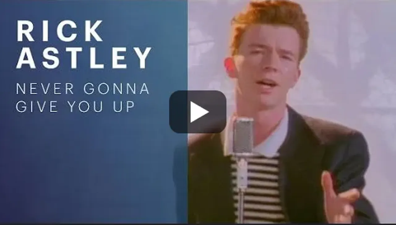 Rick Roll GIF QR Code