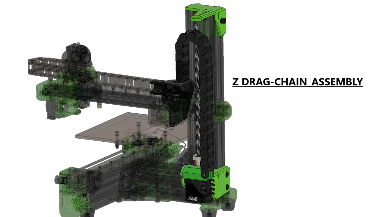 ＾＾ RatRig V-Minion Z-Axis Drag-Chain Assembly by Squirrelbrain