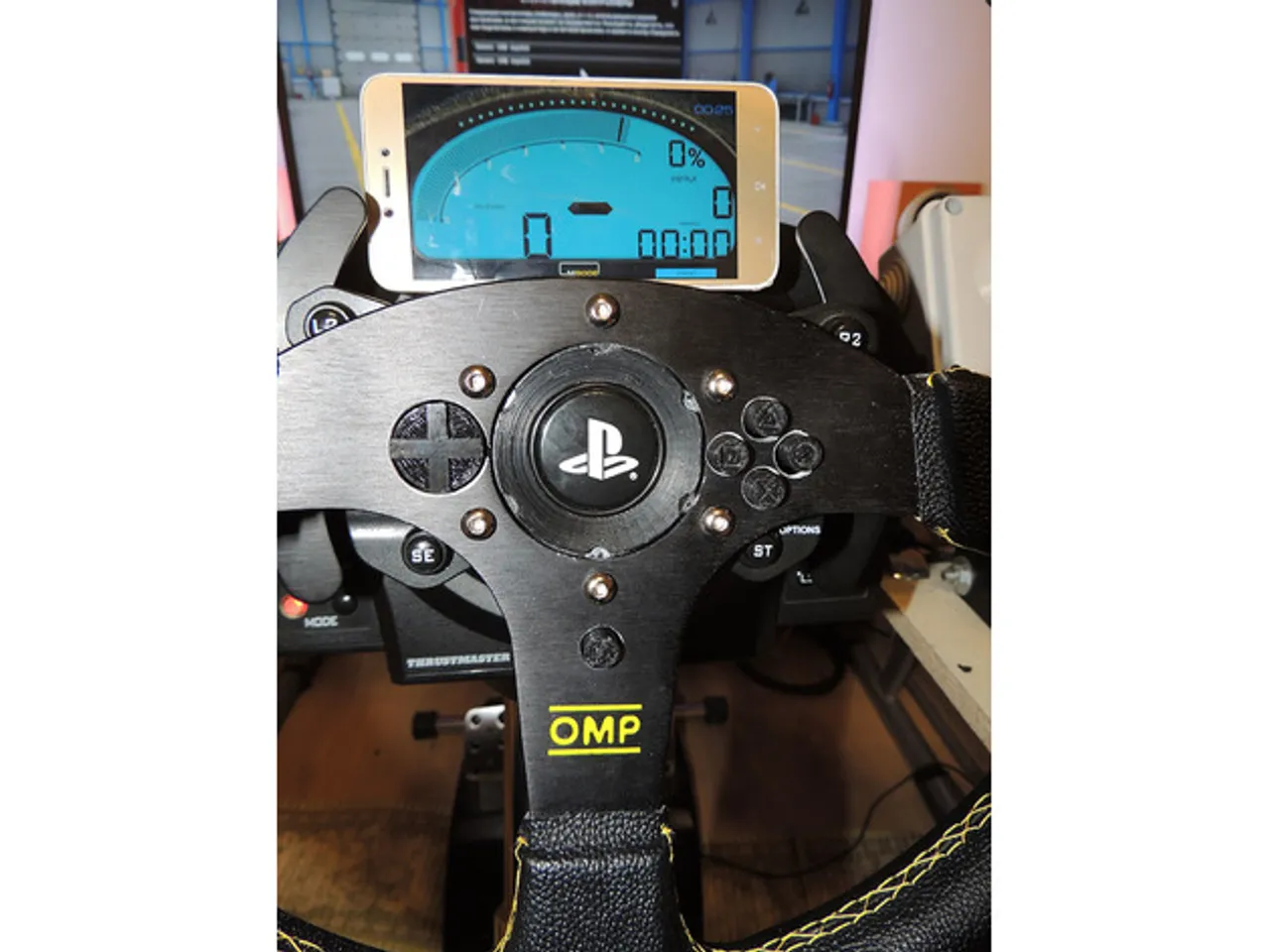 Thrustmaster T300 RS wheel elongated buttons by JozaFF