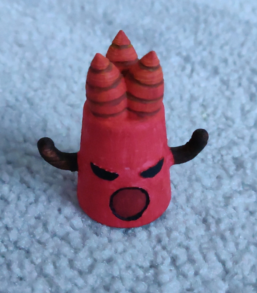 Gyroids (similar to AC) designed by my nephew