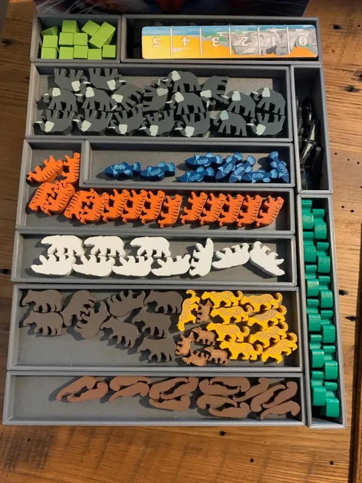 Endangered (with New Species Expansion) Organizer by Aaron, Download free  STL model