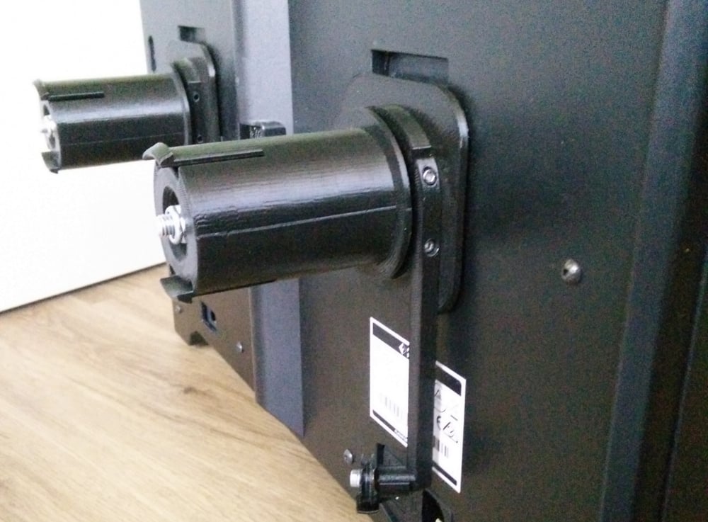 Improved Filament Mount + Guide for Flashforge Creator Pro