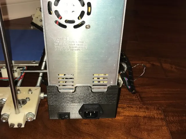 Sells Mendel Power Supply Mount