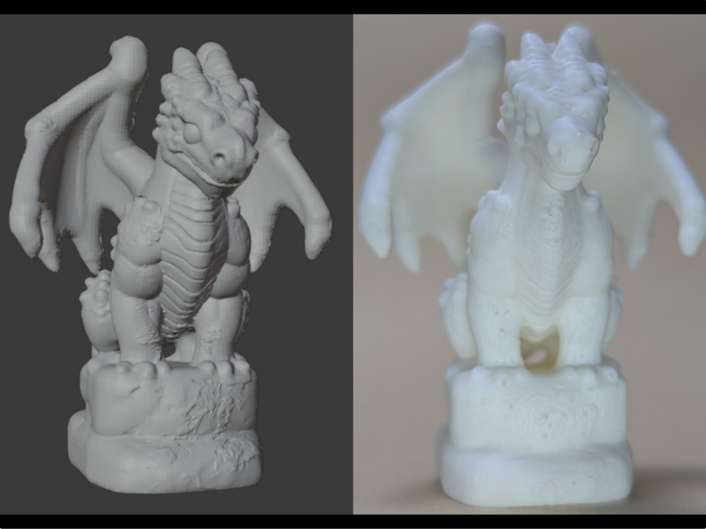 Dragon Statue #2 & Dragon (DND / TTRPG)