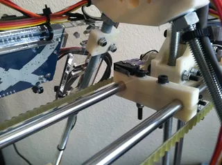 Mendel X-Axis Mechanical End Stop Switch Mount