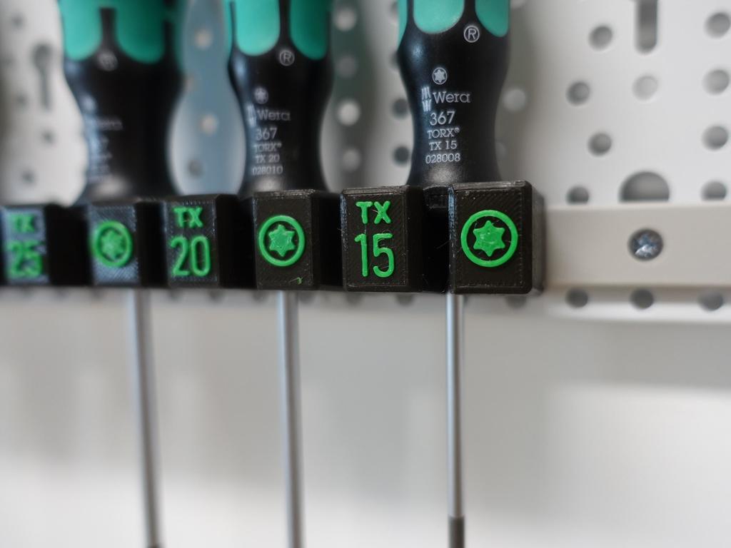 Miniatura 6 do modelo 3D Wera Screwdriver Holder